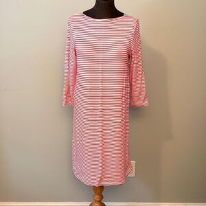 Fleur Bleue Women's Striped Knit Shift Dress